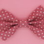 Pink Polkadot Dog Bow Tie, thumbnail 8 of 9