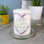 Personalised Engagement Candle, thumbnail 3 of 7