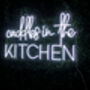 'Cuddles In The Kitchen' Neon LED Sign, thumbnail 3 of 12