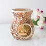 Glass Crackle Oil Burner And Wax Warmer, thumbnail 1 of 4