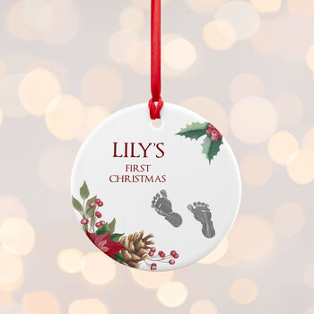 Personalised Baby's First Christmas Ornament, 2 of 5