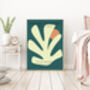Matisse Leaf Green Art Print, thumbnail 3 of 3