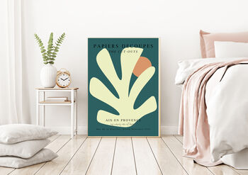 Matisse Leaf Green Art Print, 3 of 3