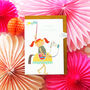 Girlie Knight Birthday Card, thumbnail 3 of 5