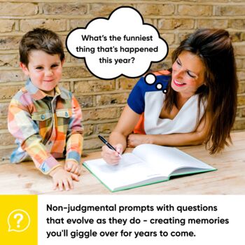 Baby's 1st Christmas Gift Childhood Memory Journal Yellow, 9 of 9