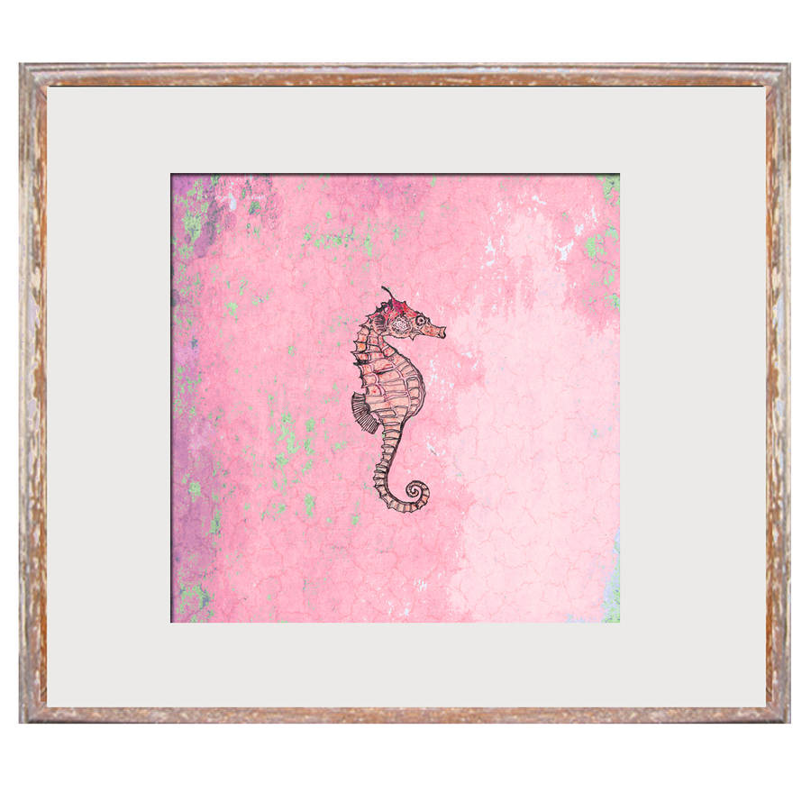 A Seahorse Limited Edition Signed Print, 1 of 2
