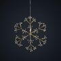 Snowflake LED Hanging Light, thumbnail 3 of 6