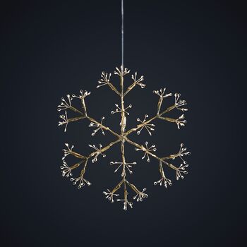 Snowflake LED Hanging Light, 3 of 6