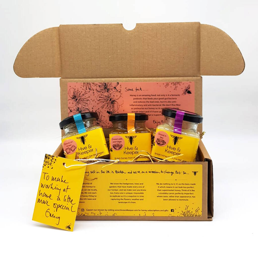 The Breakfast Honey Gift Set By Hive And Keeper