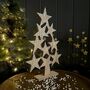 Wooden Star Tree Decoration, thumbnail 2 of 2