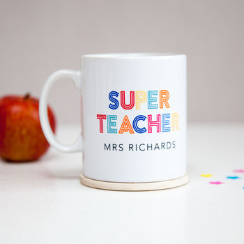 Super Teacher Personalised Mug, 2 of 5