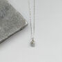 Moonstone Raw Crystal Gemstone Necklace, thumbnail 2 of 6