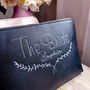 Personalised Embroidered Bridal Wash Bag Bridesmaid Gift, thumbnail 2 of 5