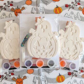 Paint Your Own Halloween Shape Craft Kit, 2 of 4