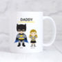 Daddy Superhero Mug, thumbnail 2 of 2