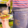 Personalised Barbecue Denim Waist Apron, thumbnail 1 of 3