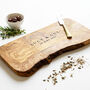 Personalised Olive Wood Cheese Board, thumbnail 1 of 10