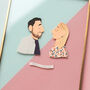 Custom Made Paper Cut Couple Portrait, thumbnail 2 of 8