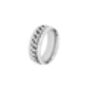 Stainless Steel Silver Spinner Band Ring For Men, thumbnail 4 of 6