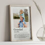 Personalised Grandad Print, Gift For Grandpa, thumbnail 3 of 5
