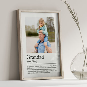 Personalised Grandad Print, Gift For Grandpa, 3 of 5