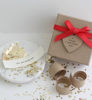 Personalised Will You Marry Me 10 Things Box, 2 of 4