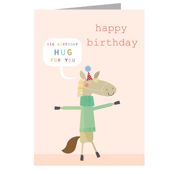 Horse Happy Birthday Card, 2 of 4