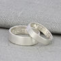 Matching Personalised Silver Rings, thumbnail 1 of 4