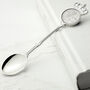 Personalised Silver Plated Lucky Sixpence Teaspoon, thumbnail 1 of 11