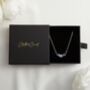 Custom Birthstone Teardrop Necklace, thumbnail 6 of 11