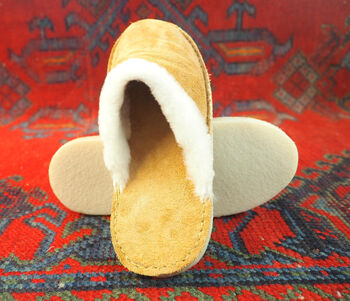 Personalised Handmade Sheepskin Slippers, 2 of 12