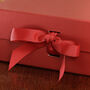 Personalised Luxury A4 Red Gift Box, thumbnail 3 of 5