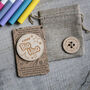 Personalised First Day Of School Pocket Hug Token, thumbnail 4 of 8