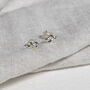 St Ives Silver Knot Stud Earrings, thumbnail 1 of 5