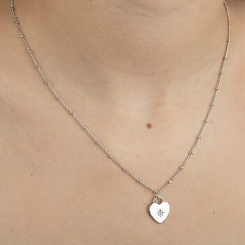 Starburst Heart Pendant, 4 of 4