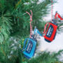 Personalised Golf Christmas Tree Decoration, thumbnail 1 of 6