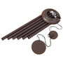 Custom 30 Inch Textured Bronze Wind Chime For Garden Decoration, thumbnail 2 of 12