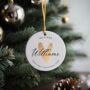 First Married Christmas Personalised Decoration, thumbnail 7 of 8