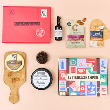 Cheese And Port Letter Box Hamper, 2 of 11