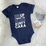 When I Grow Up I Want To Be Like… Personalised Babygrow, thumbnail 8 of 11
