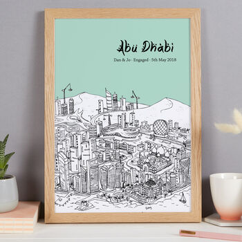 Personalised Abu Dhabi Print, 9 of 10