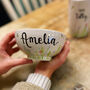 Hand Painted Personalised Floral Bowl, thumbnail 1 of 1