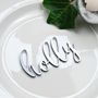 Personalised Gold And Silver Wedding Place Settings, thumbnail 4 of 4