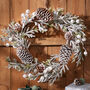 Extra Large Snowy Winter Wreath, thumbnail 1 of 3
