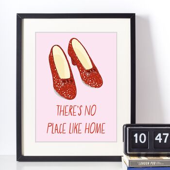 There's No Place Like Home Graphic Art Print, 2 of 3