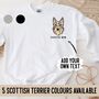 Scottish Terrier Sweatshirt, thumbnail 1 of 5