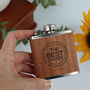 Personalised Best Dad Hip Flask, thumbnail 1 of 9