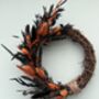 Halloween Dried Flowers Wreath, thumbnail 1 of 3