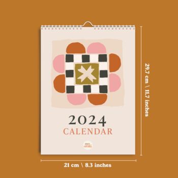 2024 Patchwork Quilt Calendar, 8 of 10