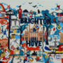 'Brighton Map', Brighton Print, Limited Edition Print, thumbnail 2 of 6